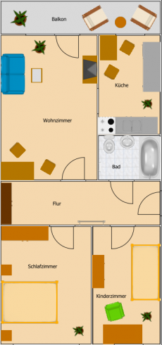 So könnte Ihre zukünftige Wohnung aussehen